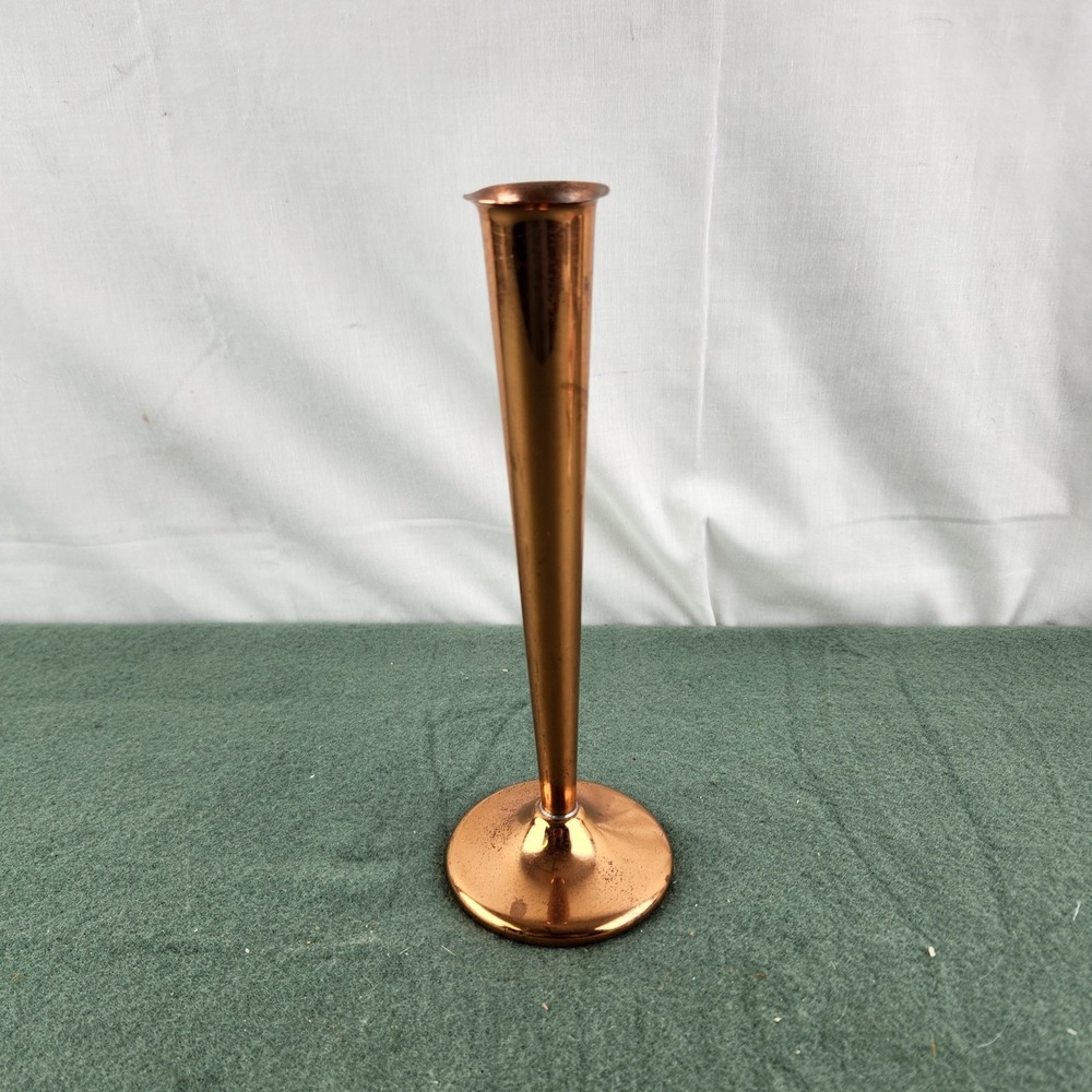 Vintage Mid Century Modern COPPERCRAFT GUILD Copper Bud Vase 8" MCM Decor